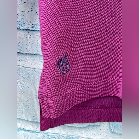 Greyson Omaha Stretch Long Sleeve Golf Polo Shirt Men’s XL Purple - Picture 3 of 10